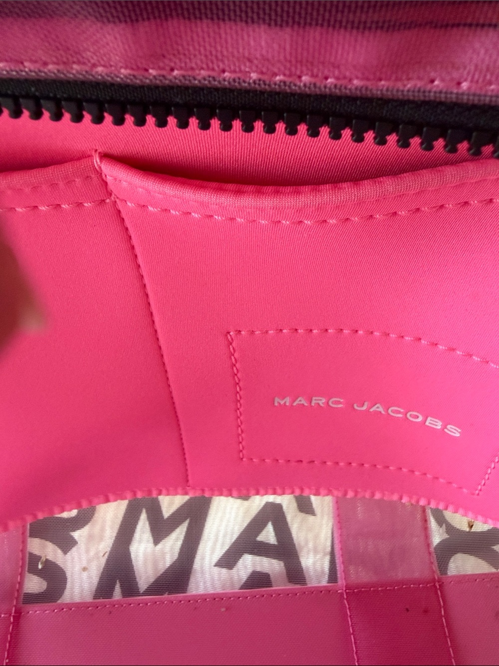 Marc Jacobs Pink The Tote Bag Transparent PVC Tote - Picture 3 of 3